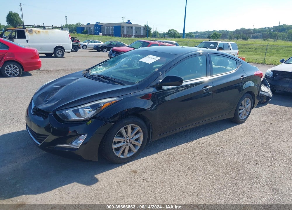 2014 HYUNDAI ELANTRA SE VIN: 5NPDH4AE3EH475101