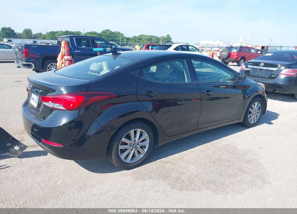 2014 HYUNDAI ELANTRA SE VIN: 5NPDH4AE3EH475101