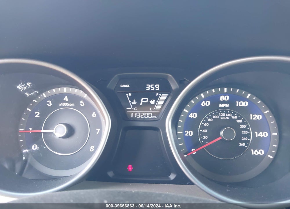 2014 HYUNDAI ELANTRA SE VIN: 5NPDH4AE3EH475101
