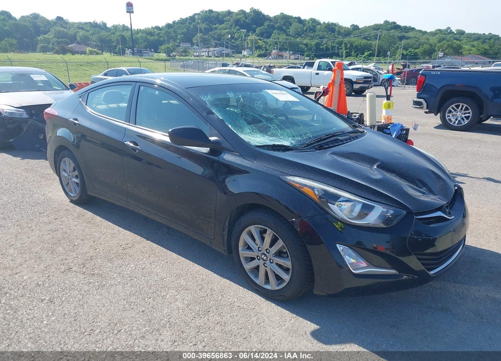 2014 HYUNDAI ELANTRA SE VIN: 5NPDH4AE3EH475101
