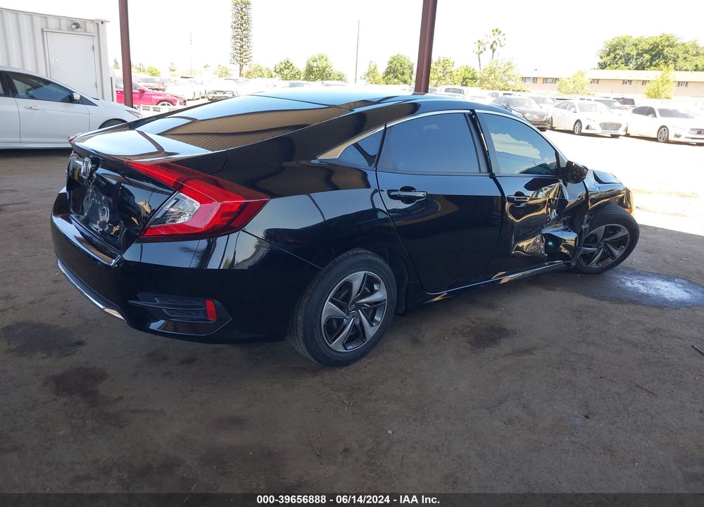 2020 HONDA CIVIC LX VIN: 19XFC2F66LE209733