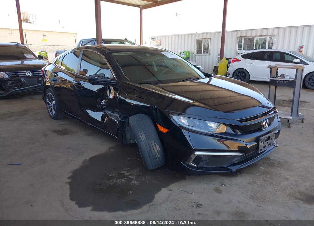 2020 HONDA CIVIC LX VIN: 19XFC2F66LE209733
