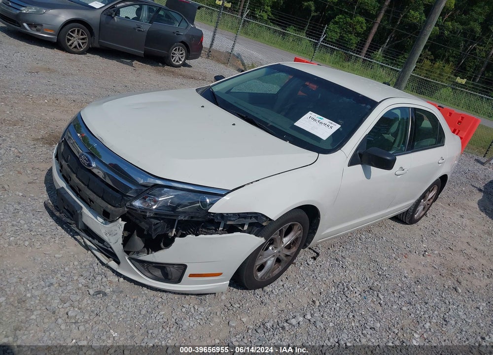 2012 FORD FUSION SE VIN: 3FAHP0HAXCR360043