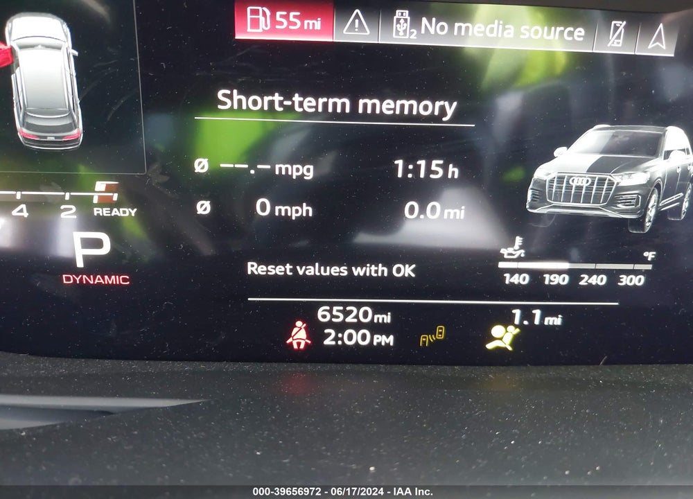 2023 AUDI Q7 PREMIUM PLUS 45 TFSI QUATTRO TIPTRONIC VIN: WA1LCBF78PD031109