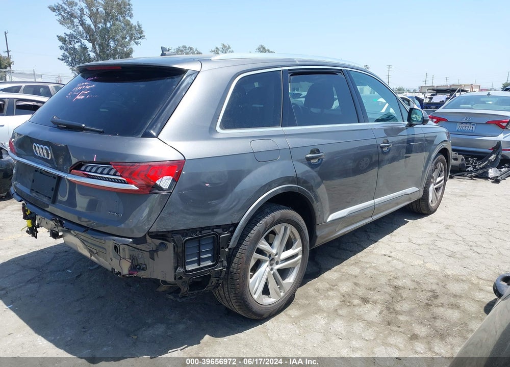 2023 AUDI Q7 PREMIUM PLUS 45 TFSI QUATTRO TIPTRONIC VIN: WA1LCBF78PD031109