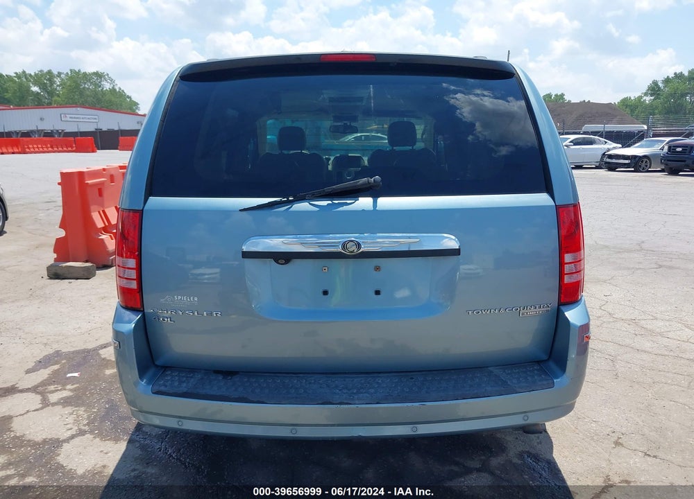 2010 CHRYSLER TOWN & COUNTRY LIMITED VIN: 2A4RR6DXXAR136516