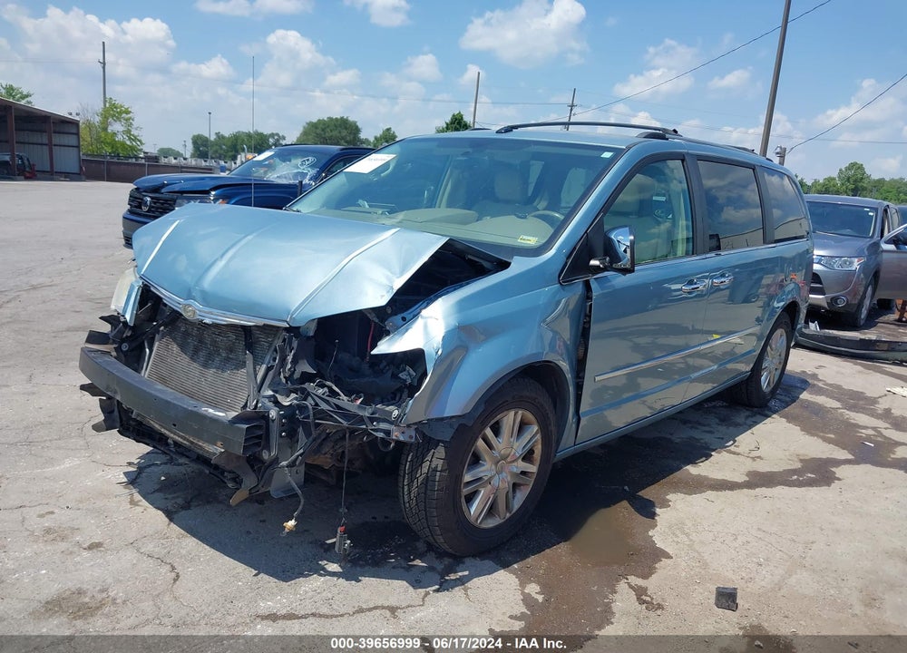 2010 CHRYSLER TOWN & COUNTRY LIMITED VIN: 2A4RR6DXXAR136516