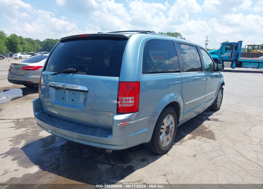 2010 CHRYSLER TOWN & COUNTRY LIMITED VIN: 2A4RR6DXXAR136516