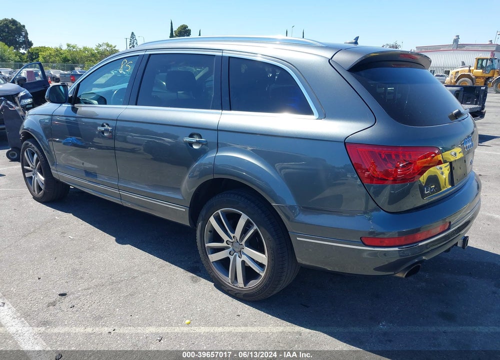 2015 AUDI Q7 3.0T PREMIUM VIN: WA1LGAFE4FD006686
