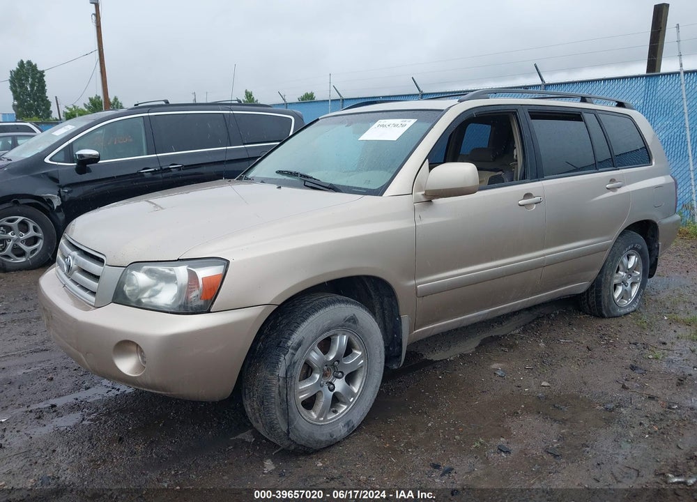 2006 TOYOTA HIGHLANDER V6 VIN: JTEEP21A060153793