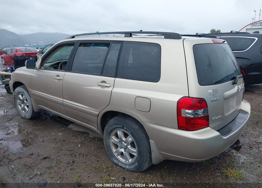 2006 TOYOTA HIGHLANDER V6 VIN: JTEEP21A060153793