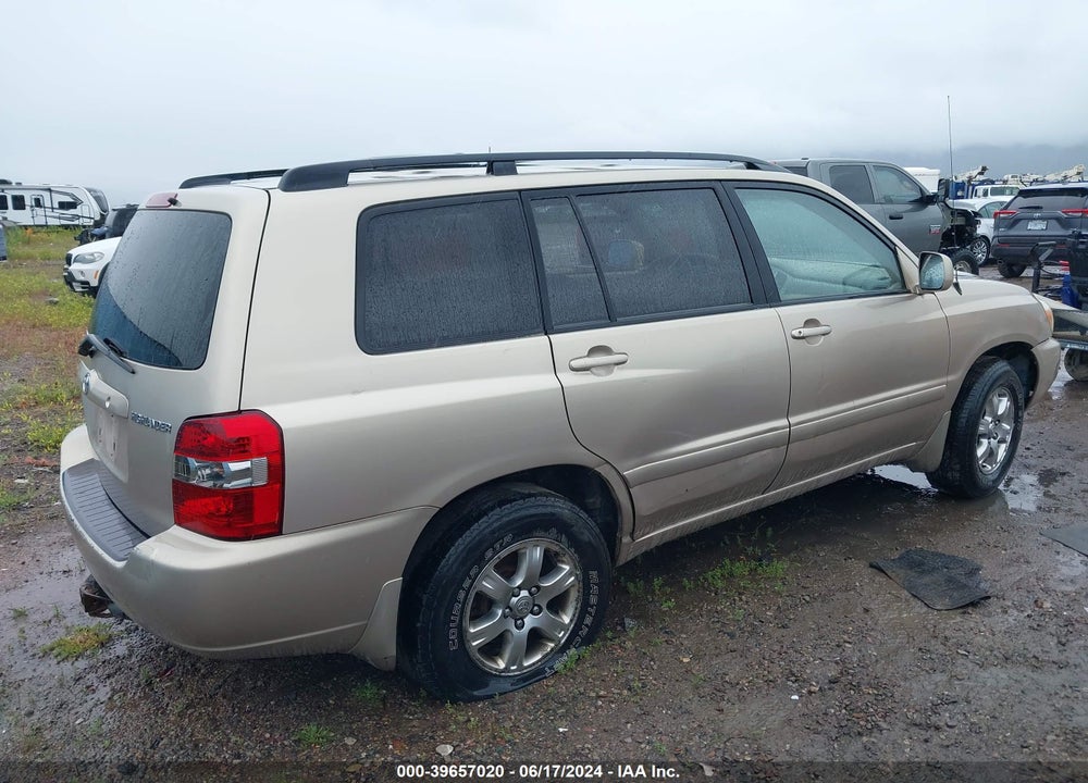 2006 TOYOTA HIGHLANDER V6 VIN: JTEEP21A060153793