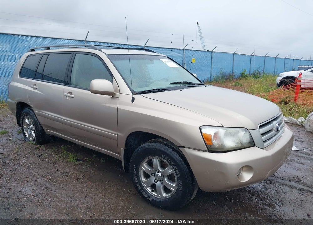 2006 TOYOTA HIGHLANDER V6 VIN: JTEEP21A060153793