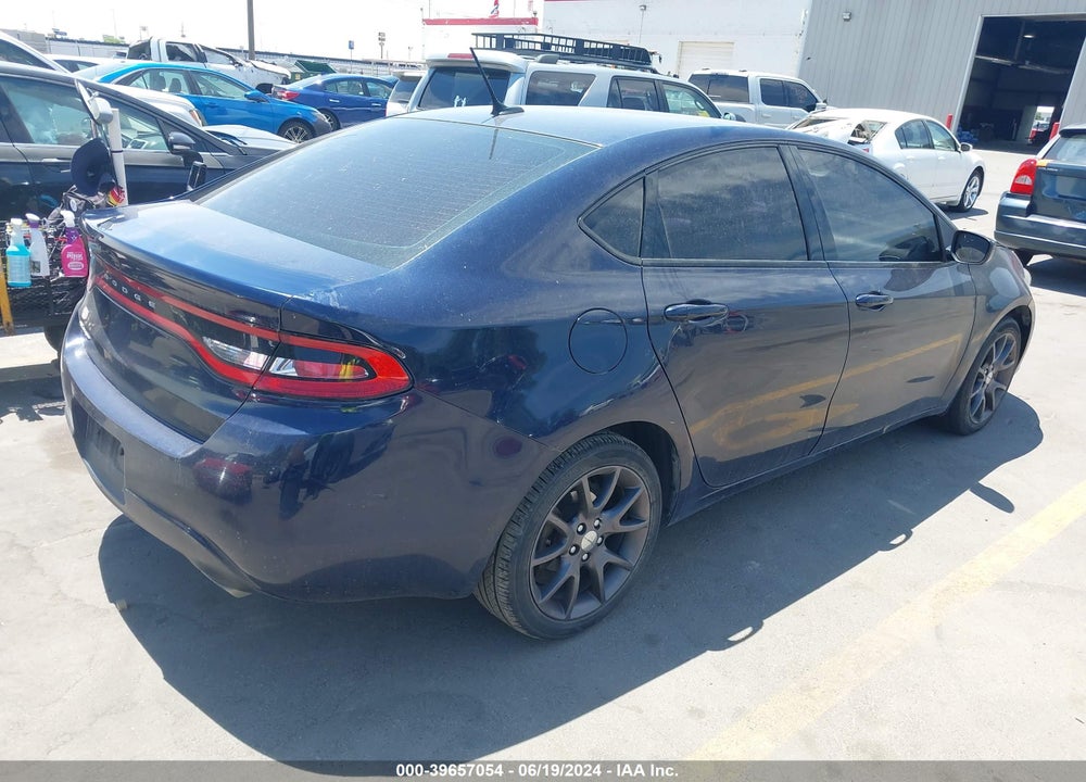 2016 DODGE DART SXT VIN: 1C3CDFBB0GD515820