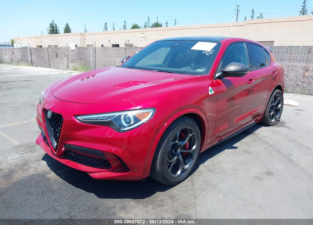 2018 ALFA ROMEO STELVIO QUADRIFOGLIO AWD VIN: ZASFAKEV7J7C18198