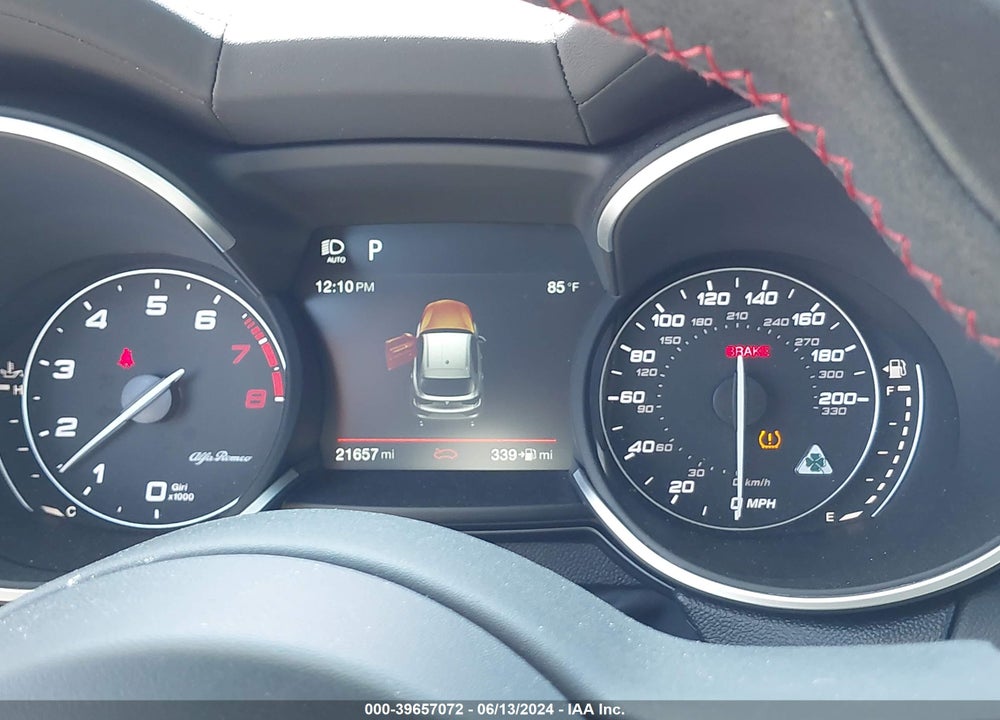 2018 ALFA ROMEO STELVIO QUADRIFOGLIO AWD VIN: ZASFAKEV7J7C18198