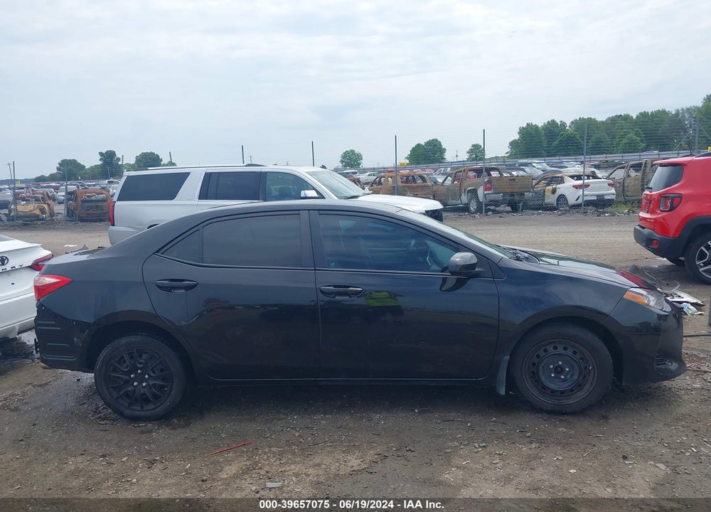 2017 TOYOTA COROLLA LE VIN: 2T1BURHE4HC838891