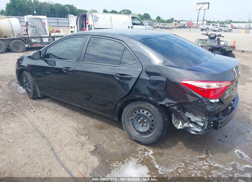 2017 TOYOTA COROLLA LE VIN: 2T1BURHE4HC838891