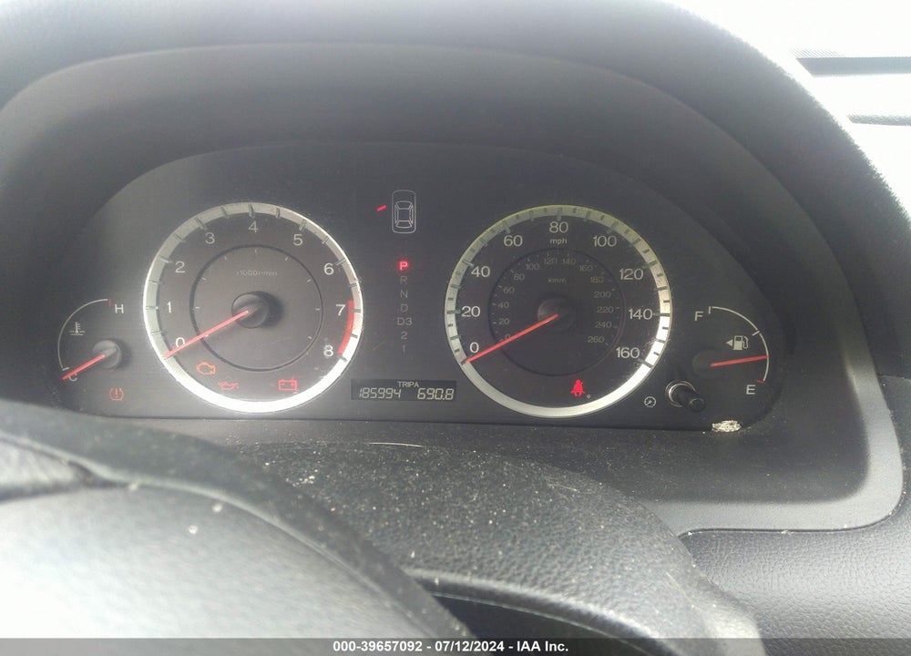 2008 HONDA ACCORD 2.4 LX-P VIN: 1HGCP26478A117192