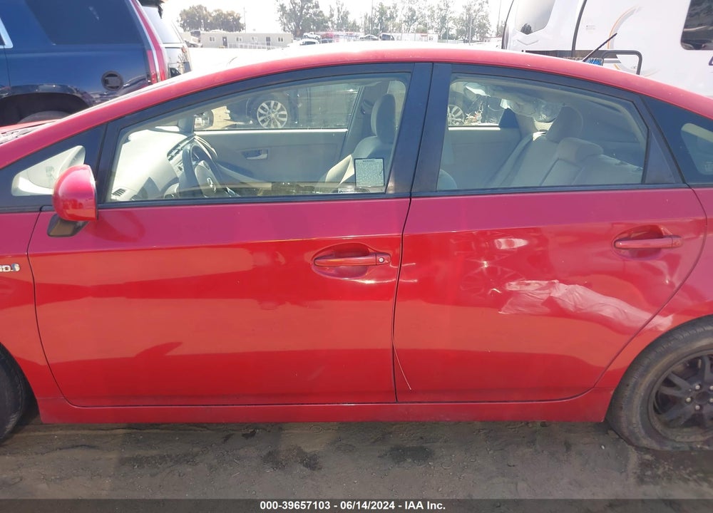 2013 TOYOTA PRIUS THREE VIN: JTDKN3DU3D5651947