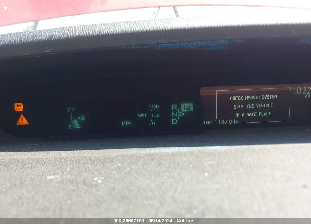 2013 TOYOTA PRIUS THREE VIN: JTDKN3DU3D5651947