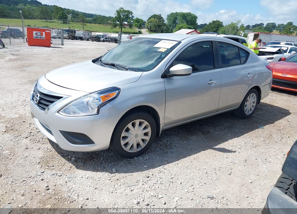 2019 NISSAN VERSA 1.6 SV VIN: 3N1CN7AP4KL829648