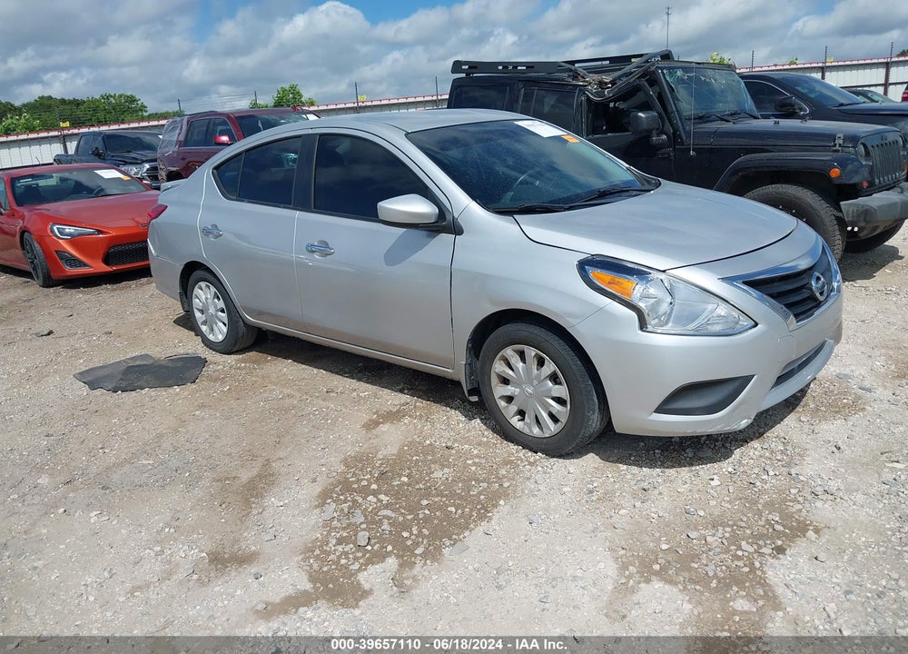 2019 NISSAN VERSA 1.6 SV VIN: 3N1CN7AP4KL829648