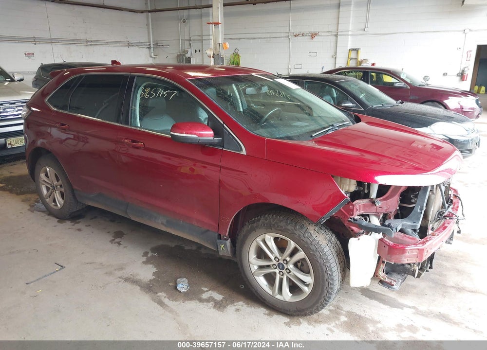 2016 FORD EDGE SEL VIN: 2FMPK4J93GBC35848