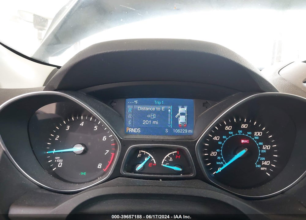 2014 FORD ESCAPE SE VIN: 1FMCU9GX1EUC85697