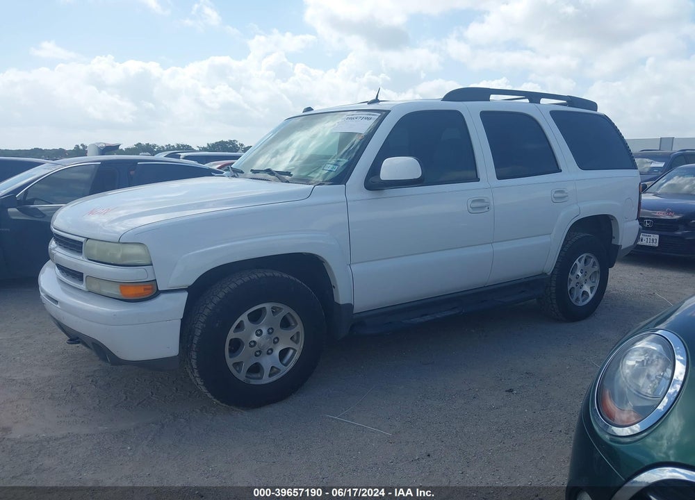 2005 CHEVROLET TAHOE Z71 VIN: 1GNEK13T25R119478