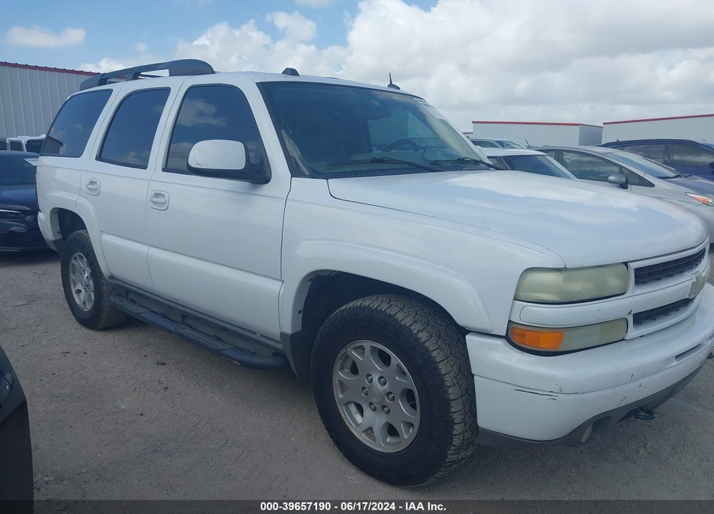 2005 CHEVROLET TAHOE Z71 VIN: 1GNEK13T25R119478