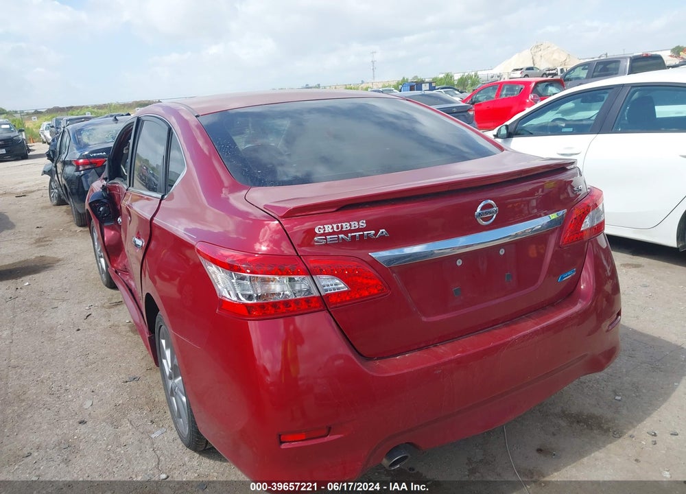 2014 NISSAN SENTRA SR VIN: 3N1AB7AP8EL617629