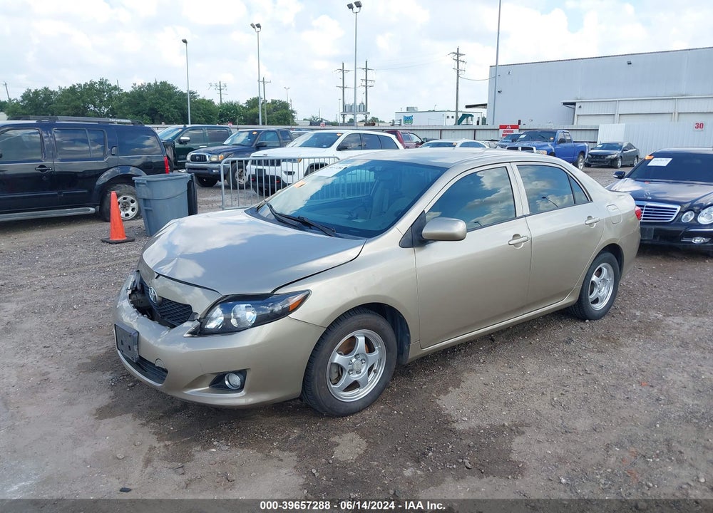 2009 TOYOTA COROLLA VIN: 1NXBU40E99Z028333