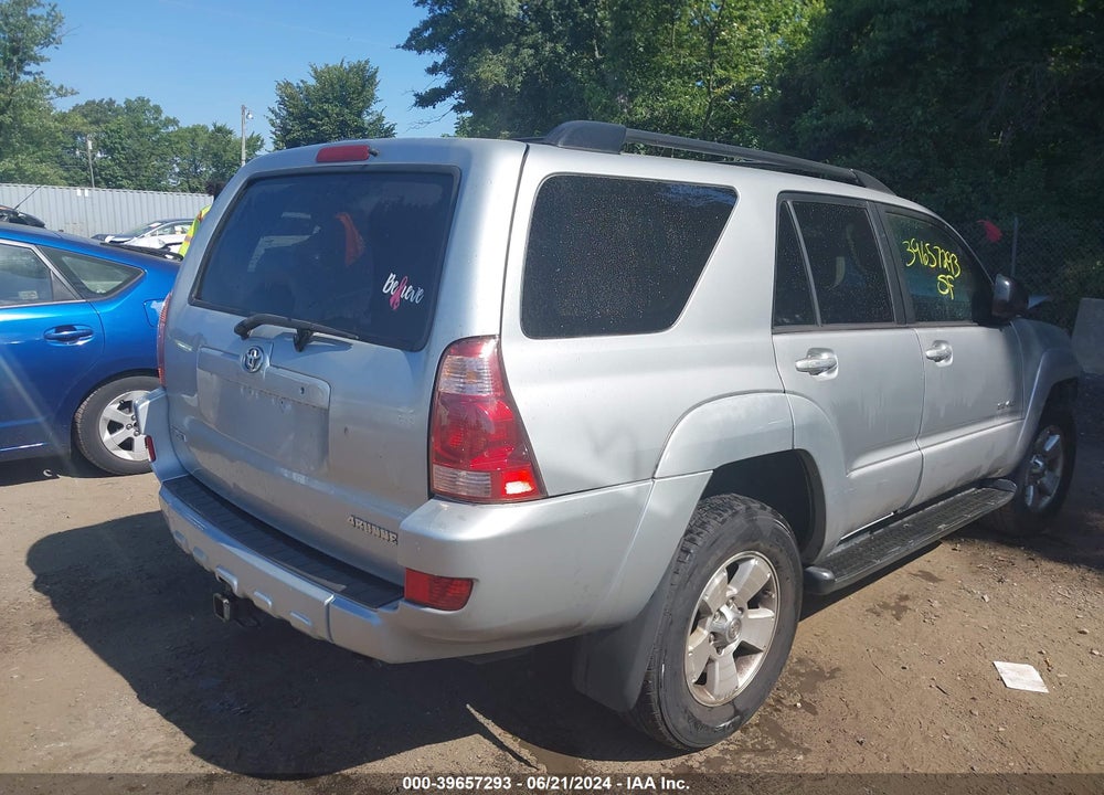 2005 TOYOTA 4RUNNER SR5 V6 VIN: JTEBU14R858040570