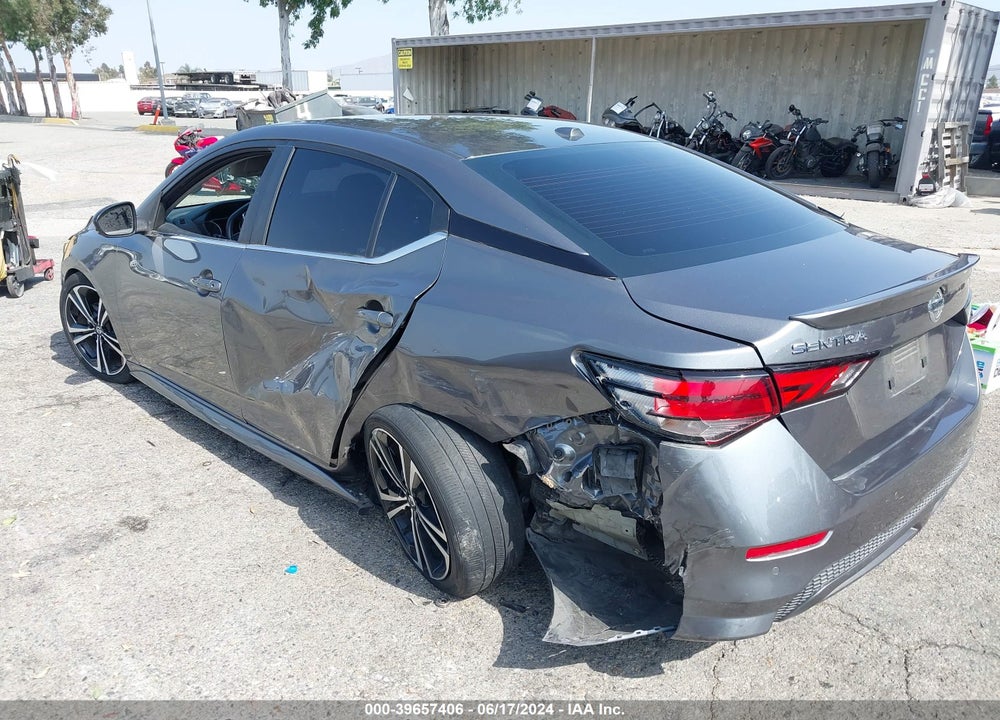 2021 NISSAN SENTRA SR XTRONIC CVT VIN: 3N1AB8DV6MY289032