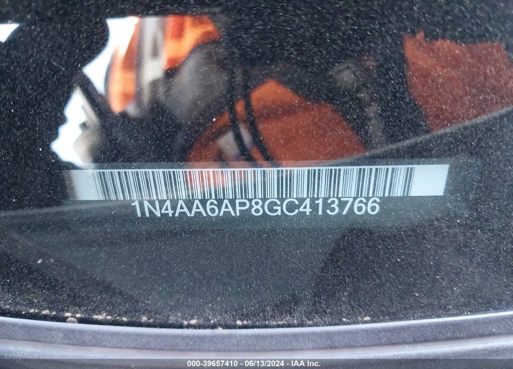 2016 NISSAN MAXIMA 3.5 S VIN: 1N4AA6AP8GC413766