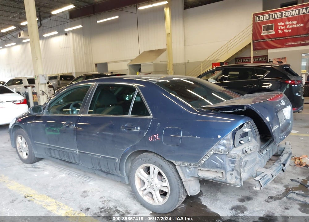 2006 HONDA ACCORD 2.4 SE VIN: 1HGCM56306A087967