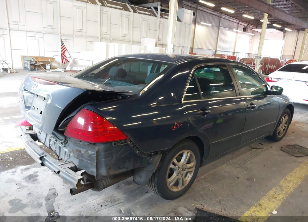 2006 HONDA ACCORD 2.4 SE VIN: 1HGCM56306A087967