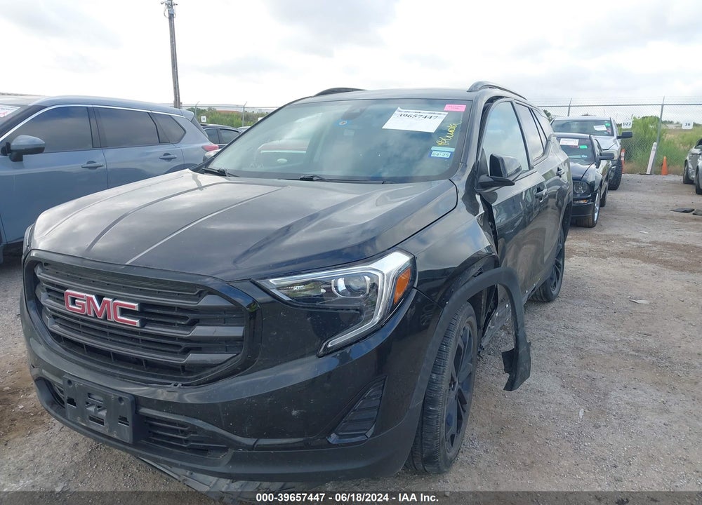 2021 GMC TERRAIN FWD SLE VIN: 3GKALMEV7ML372486