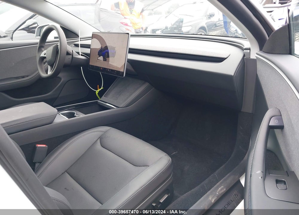 2024 TESLA MODEL 3 REAR-WHEEL DRIVE VIN: 5YJ3E1EA3RF773680