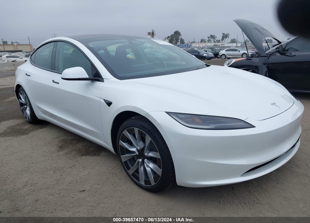 2024 TESLA MODEL 3 REAR-WHEEL DRIVE VIN: 5YJ3E1EA3RF773680