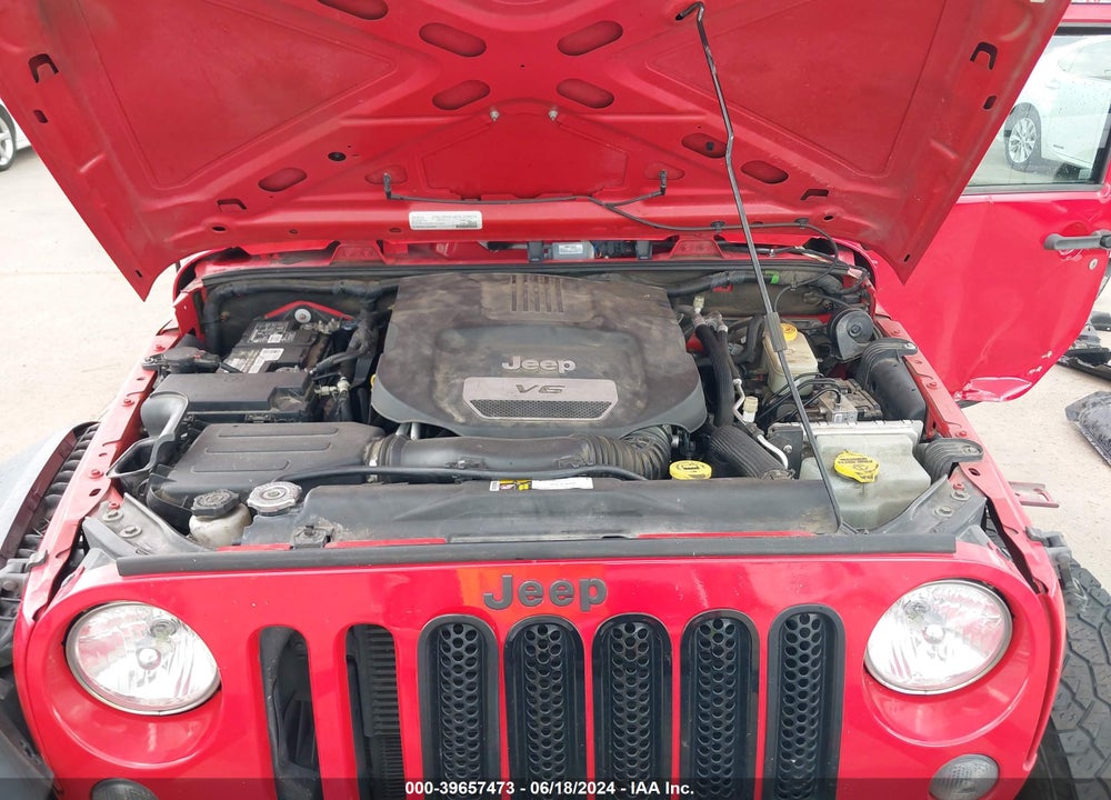 2016 JEEP WRANGLER UNLIMITED SPORT VIN: 1C4BJWDG6GL310629
