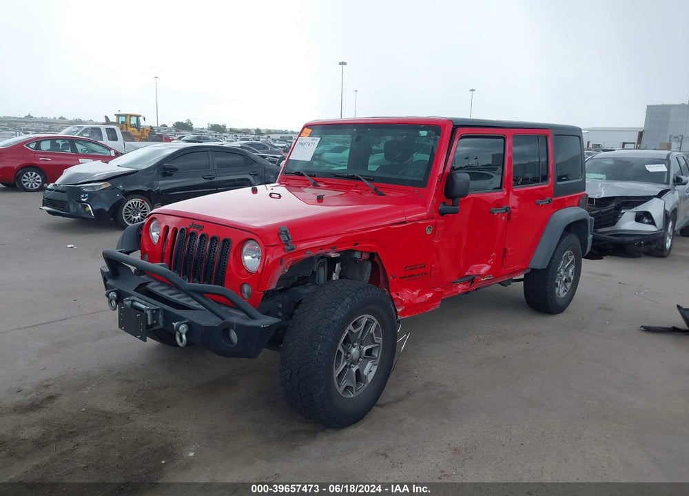2016 JEEP WRANGLER UNLIMITED SPORT VIN: 1C4BJWDG6GL310629