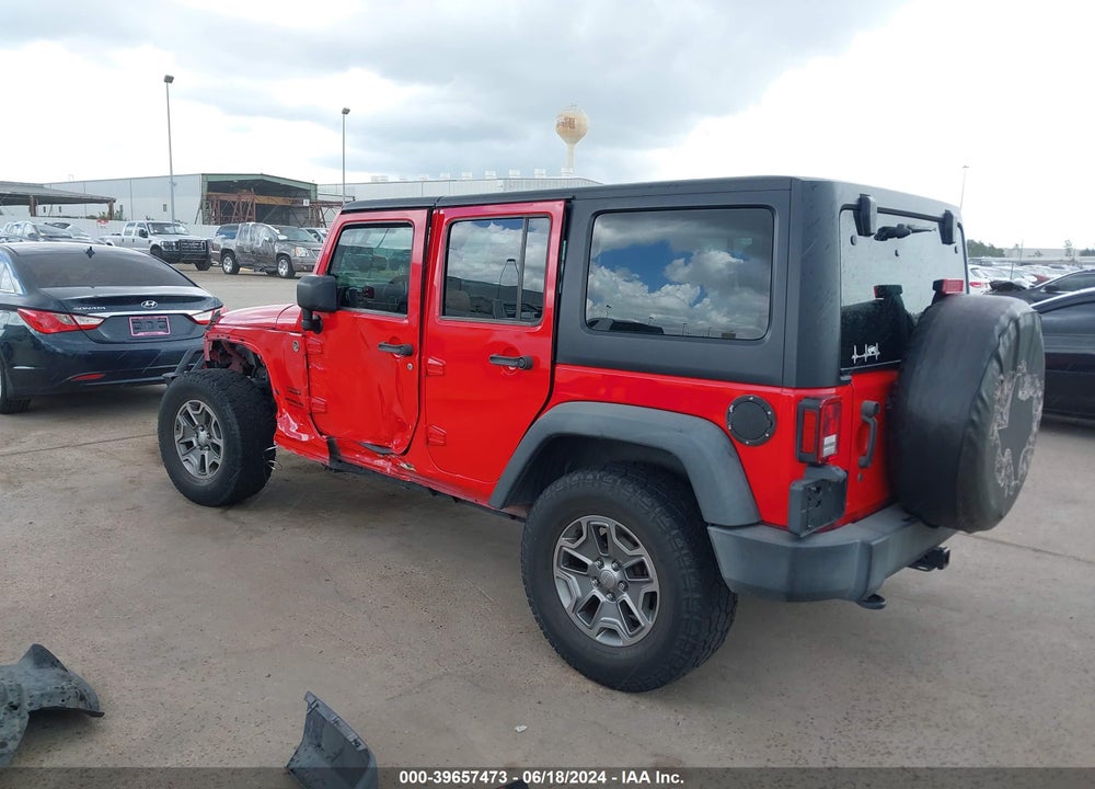 2016 JEEP WRANGLER UNLIMITED SPORT VIN: 1C4BJWDG6GL310629