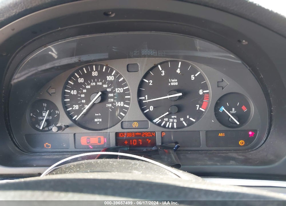1999 BMW 528IA VIN: WBADM6339XBY28655