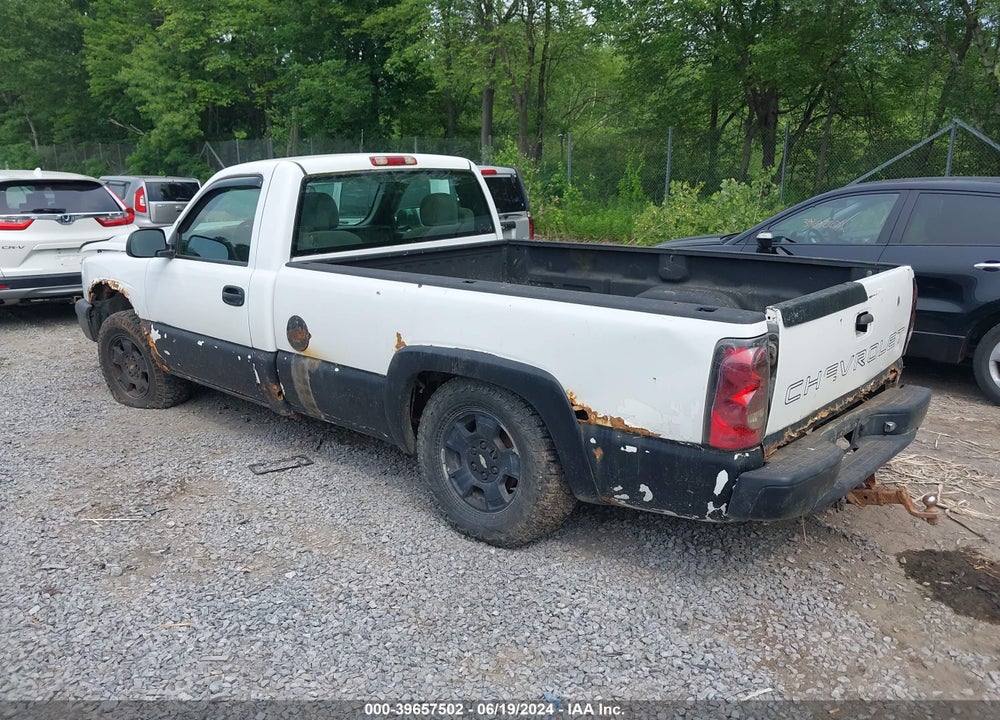 2006 CHEVROLET SILVERADO 1500 WORK TRUCK VIN: 1GCEK14V36E111682