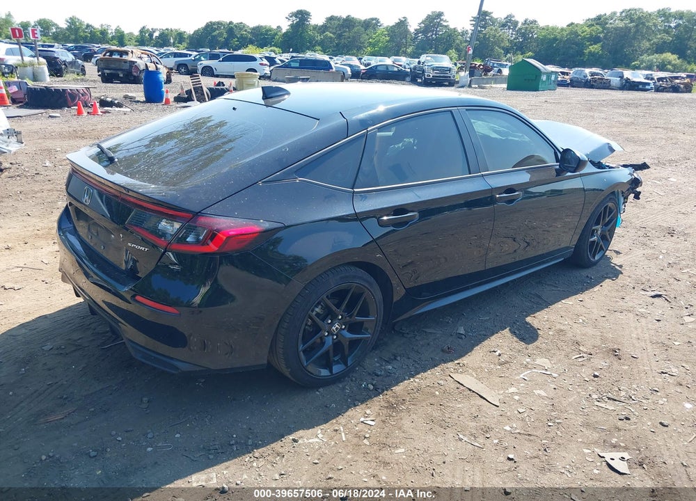 2023 HONDA CIVIC SPORT VIN: 19XFL2H81PE018662