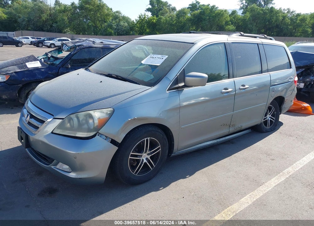 2007 HONDA ODYSSEY TOURING VIN: 5FNRL38817B062108