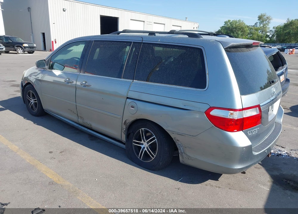 2007 HONDA ODYSSEY TOURING VIN: 5FNRL38817B062108