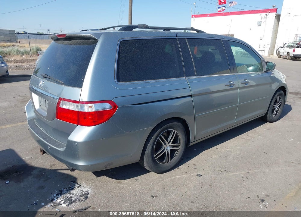 2007 HONDA ODYSSEY TOURING VIN: 5FNRL38817B062108